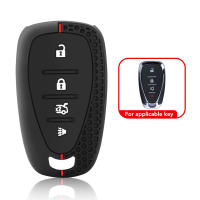 Funda De Llave De Coche De Silicona Para Chevrolet Cruze Volt Malibu Equinox Camaro 2016-2019 Porta Llavero Compatible Con Modelos - details 3