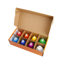 Juego De Campanas De Mano Para Niños 8 Notas Coloridas Instrumento Musical Orff Para Educación Temprana Y Juegos De Rol - details 8