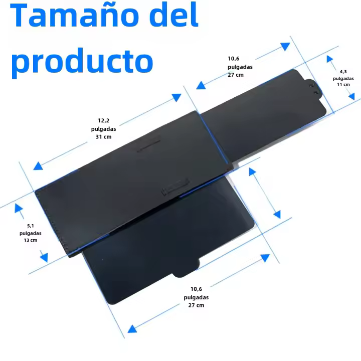 Extensor De Visera De Coche Antiglareante Ajustable Sombrilla Solar Universal Accesorios Interiores De Coche Material PU Y PC - 1