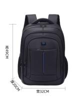 Mochila De Negocios Impermeable Para Hombres Mochila De Viaje Casual Con Capa De Computadora Para Estudiantes De Secundaria Material Oxford Y Nylon - details 5