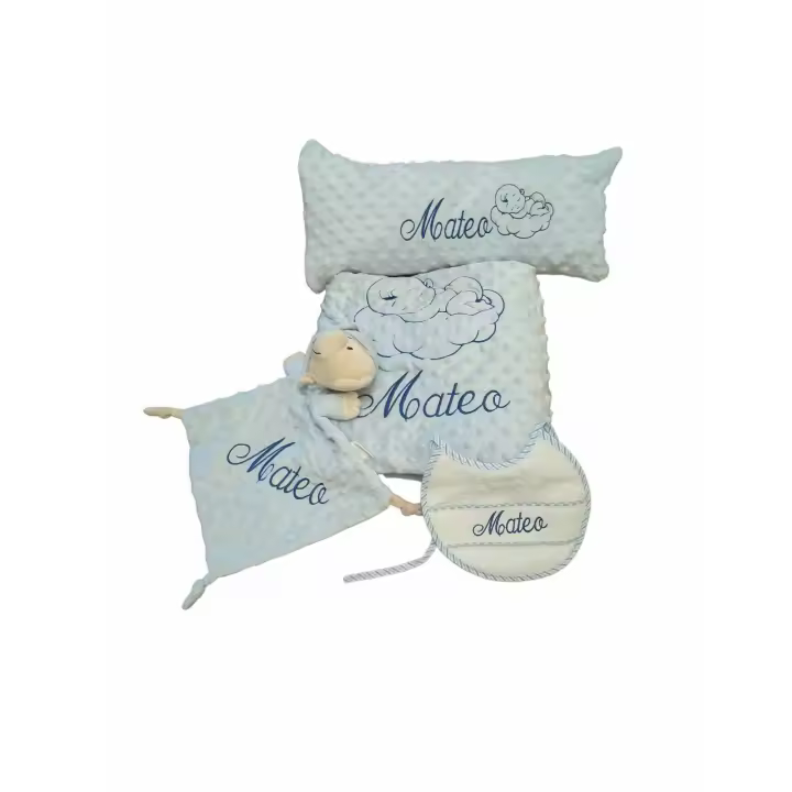 PERSONALIZAMEATUGUSTO SET BEBE CON NOMBRE Y DIBUJO - 1
