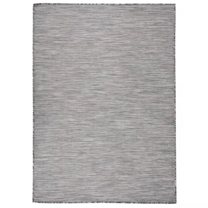 vidaXL Alfombra de exterior de tejido plano 200x280 cm Color Gris,  Taupé,  Marrón y mas Alfombras de área  Alfombra de Piso para Sala de Estar Dormitorio Habitación Salón - 1