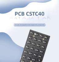 Teclado Mecánico RGB CSTC40 40% Con Software VIAL Hot Swappable Y Firmware De Macro Tipo C Planck Para Escritorio Y Laptop - details 1