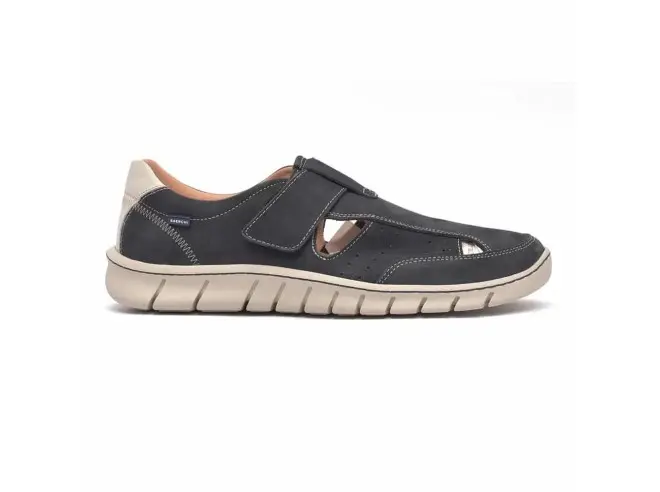 Baerchi 9002 Sandalia Hombre Piel Vacuno Suela Caucho - Transpirable - 1