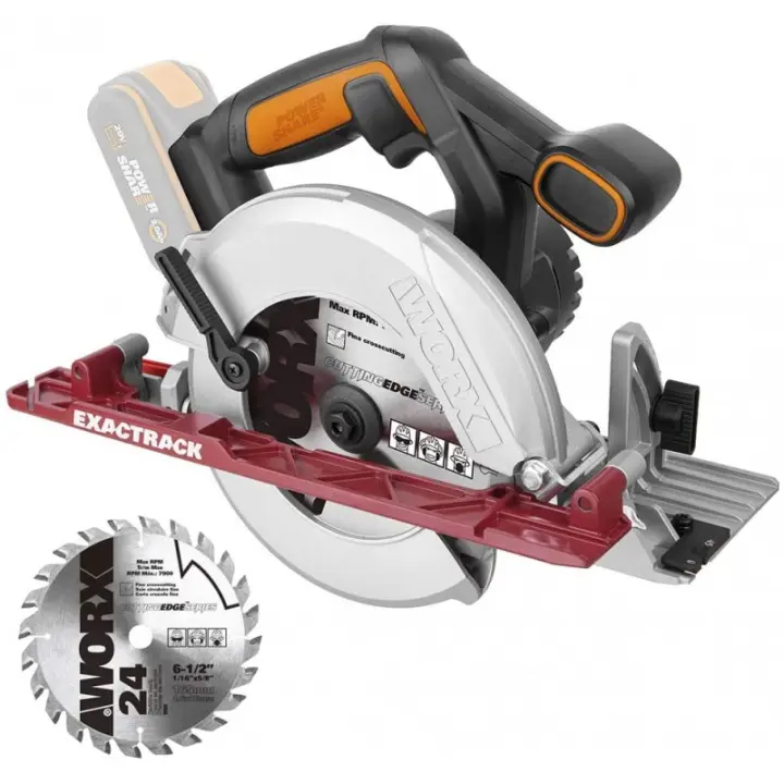 WORX WX530.9 SIERRA CIRCULAR (SIN BAT/CARGADOR) - envío desde ESPAÑA en 24/48h. - 1