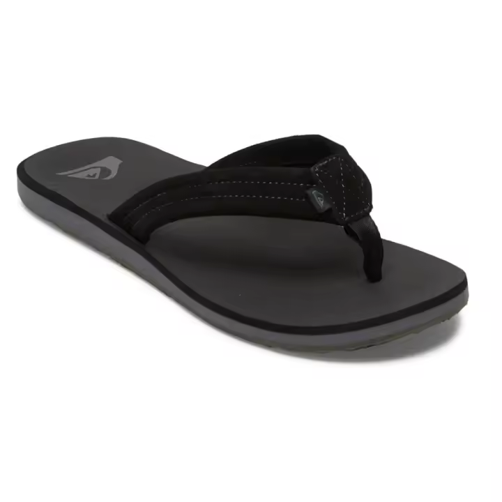 Quiksilver Sandalias Carver Suede Core Negro - 1