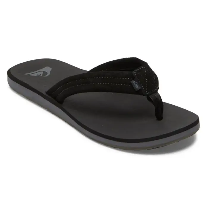 Quiksilver Sandalias Carver Suede Core Negro - 1