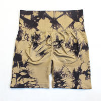 Shorts De Yoga Push up Sin Costuras Para Mujer Cintura Alta Deporte Fitness Verano Correr Ciclismo Gimnasio Shorts De Moda - details 35