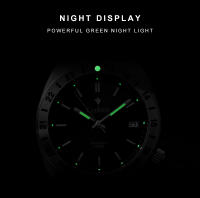 Reloj De Pulsera Automático Para Hombre CADISEN Diver Luminoso Acero Inoxidable Cristal De Zafiro Con Recubrimiento AR Resistente Al Agua NH35 - details 4