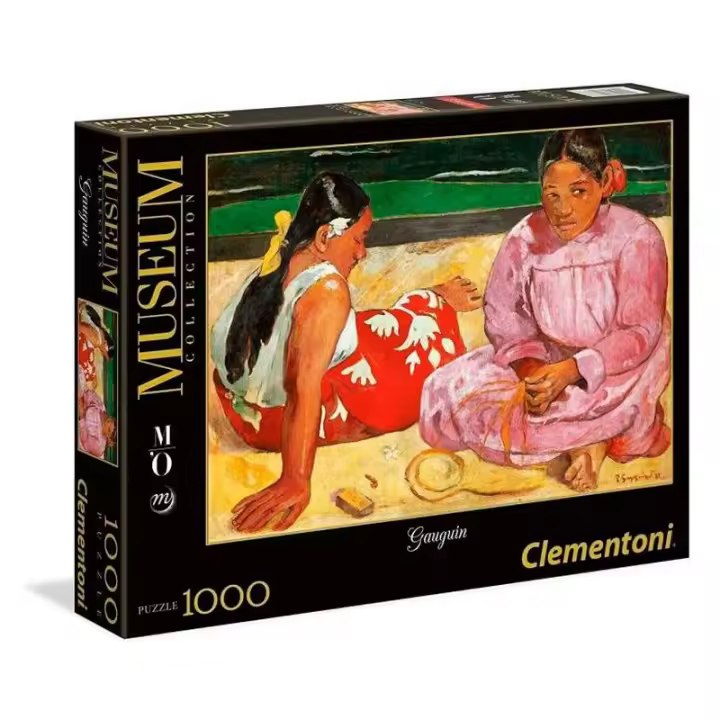 Puzzle 1000 piezas Mujeres de Tahití de Paul Gauguin colección Museo 39762 - 1