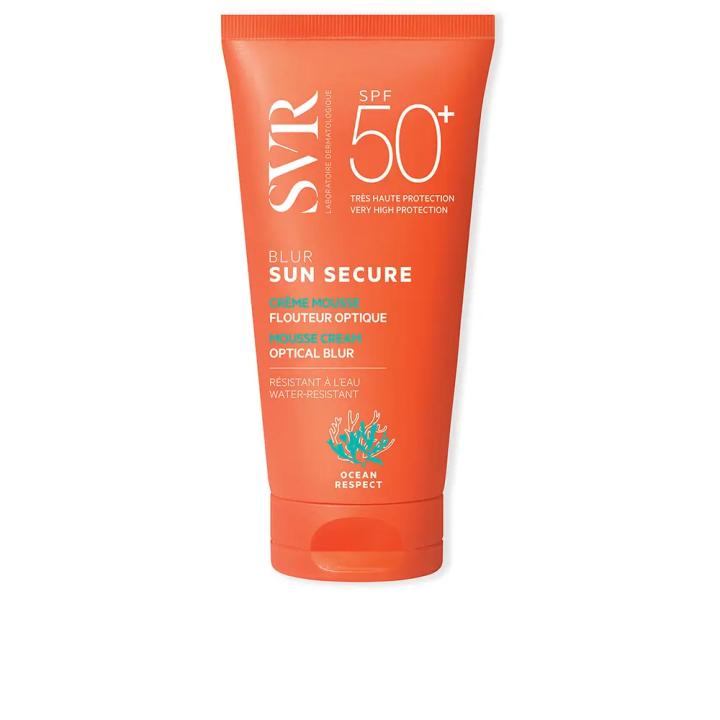 SUN SECURE - Protector solar facial Blur SPF50+ con acabado suavizante y matificante, ideal como base de maquillaje… — oferta en Miravia
