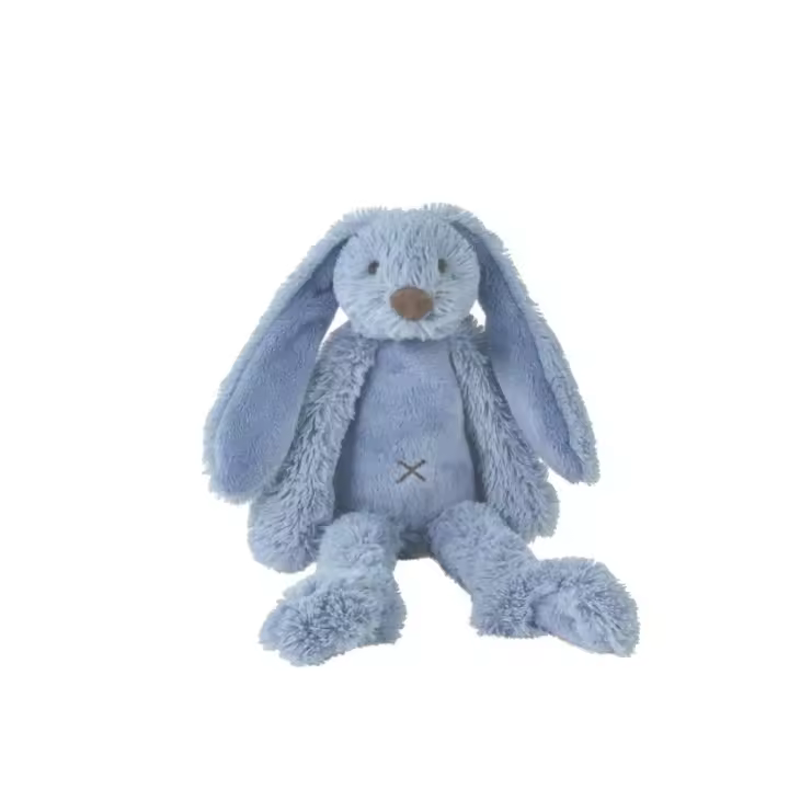 Peluche para bebe Rabbit Richie Deep Blue de Happy horse - 1