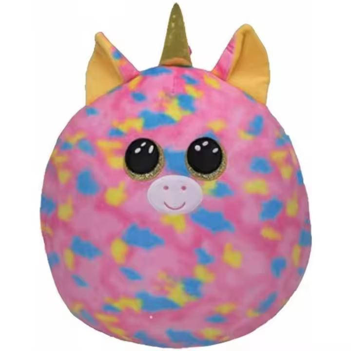 TY Squish a Boo Unicornio Fantasia de Peluche Suave y Esponjoso de 20 CM - Monedero de Felpa - 1