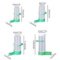 Alimentador Y Bebedero Automático Para Pájaros De Jaula Suministros Para Periquitos Y Papagayos Copas De Agua Automáticas Botella Alimentadora Para Pájaros - details 5