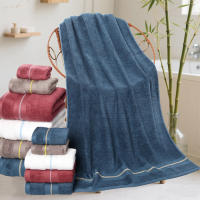Toalla De Baño Extra Grande 90x180cm Hecha De Fibra De Bambú 100% Ultra Absorbente Y Secado Rápido Toalla De Lujo Para Spa Hotel Uso Doméstico - details 4