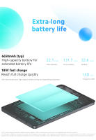 Tableta Xiaomi Redmi Pad SE 8.7 Tablet, Versión Wifi,4GB+128GB|6GB+128GB, Pantalla 8,7" 90Hz con protección eye-care, pequeña y portátil, Batería 6650 mAh con carga rápida 18W, Cámara trasera 8 MP+ frontal 5 MP, Dolby Atmos®, HyperOS - details 6