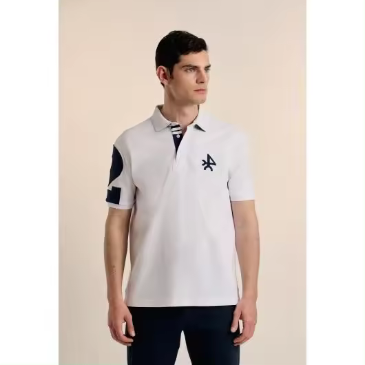 Polo Valecuatro modelo número blanco - 1