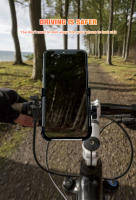 Soporte De Teléfono Para Espejo Retrovisor De Motocicleta SEAMETAL Soporte Rotativo De 360 Grados Para Bicicleta Eléctrica Y Teléfono Móvil - details 5