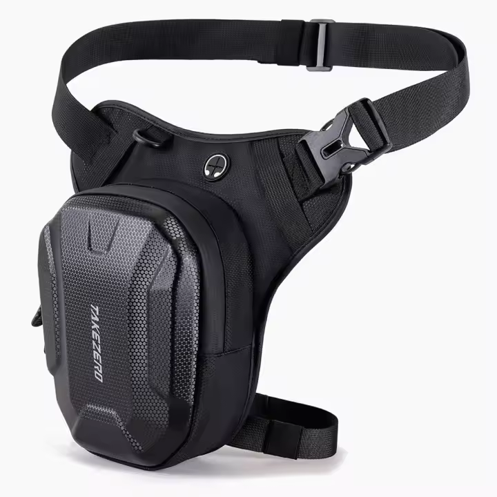Bolsa De Pierna Para Motocicleta Impermeable Táctica De Viaje Casual Para Hombres Bolsa Lateral De Caderas Para Motocicleta - 1
