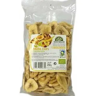 Int-Salim Banana Chips Deshidratada Eco 250G - 1