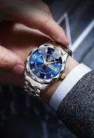 Reloj De Pulsera Para Hombre BINBOND Marca Top Lujo Resistente Al Agua Luminoso Con Fecha Y Día De La Semana Reloj De Acero Inoxidable Cuarzo - details 18