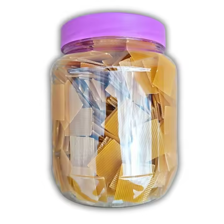 Cortezas Onduladas  - Snacks Para Freír en Casa | Formato Tarro Reutilizable 900G - 1