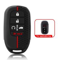 Funda De Llave De Coche De Silicona Para Honda Civic Accord HR-V CR-V CRV 2022 2023 Cubierta De Botón De 4 5 Piezas Accesorios De Auto - details 1