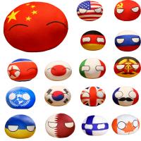 Muñeco De Peluche Polandball 10Cm Juguetes Colgante De Países Rusia España Holanda URSS EE.UU Reino Unido Italia Corea Regalos Para Niños - details 0