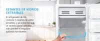 Midea Nevera Pequeña 93L - Mini Frigorífico Compacto para Hogar y Oficina - Frigorífico Pequeño Bajo Consumo Sin Congelador - Mini Bar Silencioso para Caravana y Camping con Zona fría de 0º/-3º - details 2