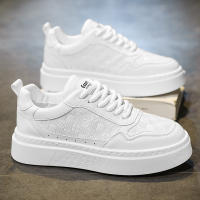 Zapatos Casuales Para Hombre De Cuero De Alta Calidad Comodidad Plataforma Antideslizante Zapatillas Deportivas Con Suela Gruesa Para Correr - details 7