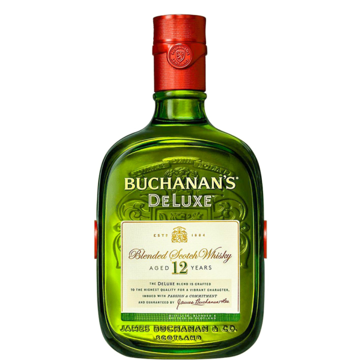 BUCHANAN´S 12 Años Deluxe 1L. - Whisky Buchanan 12 Años 1 Litro