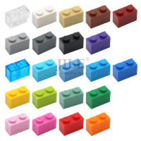 100pcs Bloques De Construcción Compatible MOC Creativo Bloques Gruesos 1x2 3004 Para DIY Juguetes Clásicos Para Niños - details 1