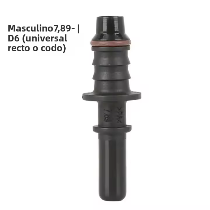 Conector De Tubo De Combustible Para Coche 7.89-ID6/11.80-ID10/9.89-ID6 Coupler Rápido De Libera Nylon Accesorios De Coche - 1
