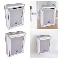 Caja De Donación Multifuncional De Aluminio Ligero Y Duradero Con Marco De Acero Inoxidable Para Hotel Negocios Y Uso Doméstico Caja De Correo Con Cerradura Para Exterior - details 2