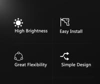 Lámpara De Techo Moderna LED Redonda Para Sala De Estar Dormitorio Cocina Balcón Corredor Iluminación Energía Ahorradora Certificación CE CCC - details 3