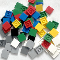 50pcs Bloques De Construcción DIY 2*2 Figura De Cerámica Ladrillos Educativos Creativos MOC 3068 Tiles Planos Juguetes - details 1