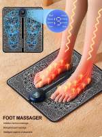 Kit De Masajeador Ems Con Almohadillas Para Los Pies Y Parches Para Masaje Corporal Herramienta De Relajación Y Descanso - details 1