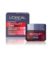 -L'Oréal Paris Revitalift Láser Crema de Día Anti-Edad Triple Acción, Protección Solar SPF 25, 50 ml-DIA-NOCHE-Sérum facial de noche - details 0