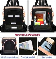 Bolso de moda Mochilas Negries Bolso bandolera de viaje Bolso de Hombre para Niños Bolso imperable de nylon Oxford Bolsos de Lona Casuales - details 2