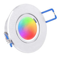 Downlight LED RGB Dimmable 3W 16 Colores Cambiantes Iluminación Revestida Retrofits Con Control Remoto AC85-265V Lámpara De Techo - details 10