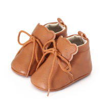 Botitas De Primavera Para Bebé PU Suaves Y Cálidas Con Cubierta De Tobillo Para Caminar Por Primera Vez Tallas Para 0-18 Meses - details 12