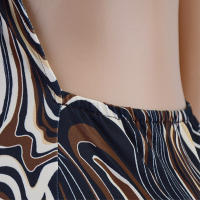 Vestido De Verano Explosivo Para Mujer Con Estampado a Cuadros Ajustado Y Cómodo Estilo Halter De Venta En Europa Y Estados Unidos - details 7