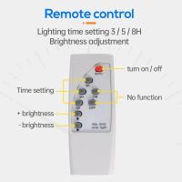 Luz De Techo Solar LED IP67 Impermeable Con Control Remoto De 3 Colores Y Cuerda De 5m Para Interior Y Exterior Balcón Jardín Pasillo - details 4