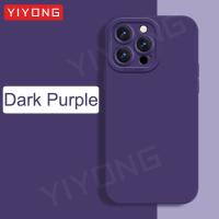 Funda De Silicona Líquida Suave Para iPhone 16 pro Max YIYONG Antigolpes Y Resistente a Huellas Cubierta Completa Compatible Con iPhone 16 16e 16 plus Y 16 pro - details 9