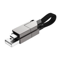 Llavero De Carga Rápida 100W 4-en-1 Tipo-C Portátil Para iPhone Samsung Con Cable De Datos 27W Llavero Explosivo - details 0