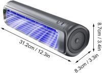 Ace de refrigeración portátil, tranquilidad portátil del ventilador del aire acondicionado con 3 velocidades - details 0