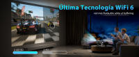 Proyector 4K, [App Integrada] Projector Portatil 180° Rotación con WiFi 6 Bluetooth 5.2, 26000 Lúmenes Proyector Soporte 4K, Projector de Cine TV Supporto Zoom Eléctrico Enfoque Keyston - details 2