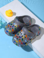 Zapatillas De Jardín Para Niños Dinosaurio Lindo Y Divertido Sandalias De Verano Para Niños Clog De Playa Y Piscina Transpirables Tallas True Fit Para Niños De 1 a 6 Años - details 12