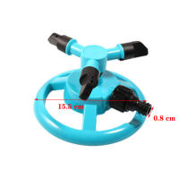 Riega Jardín Automático 360 ° Rotativo 3-Armas Herramienta De Riego Para Césped Y Jardín Sprinkler VORTEX De Marca Pengliu - details 2