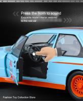 Modelo De Coche De Aleación BWM M3 1:24 Con Sonido Y Luz Vehículo De Retroceso Juguete De Decoración Para Niños Regalo Simulación Alta - details 7